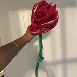 Red Plush Rose