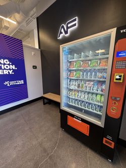 Vending Machine With 24 Hour Gym Location