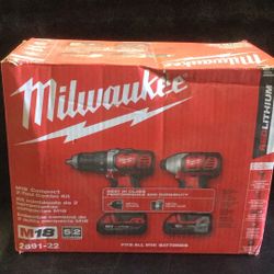 Milwaukee M18 Combo Set 2691-22  ( Brand New )