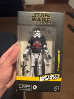 Star Wars black series stormtrooper may the 4th be with you