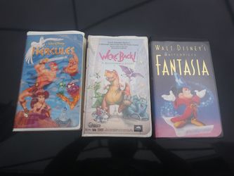 Disney Original VHS movies in great condition, have many other Disney VHS