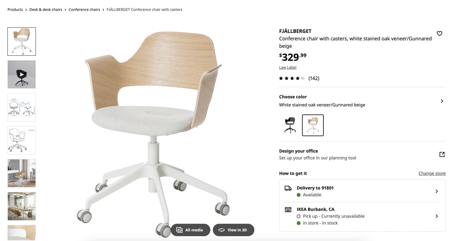 White Stained Fjallberget Chair Ikea Review IKEA Fjallberget