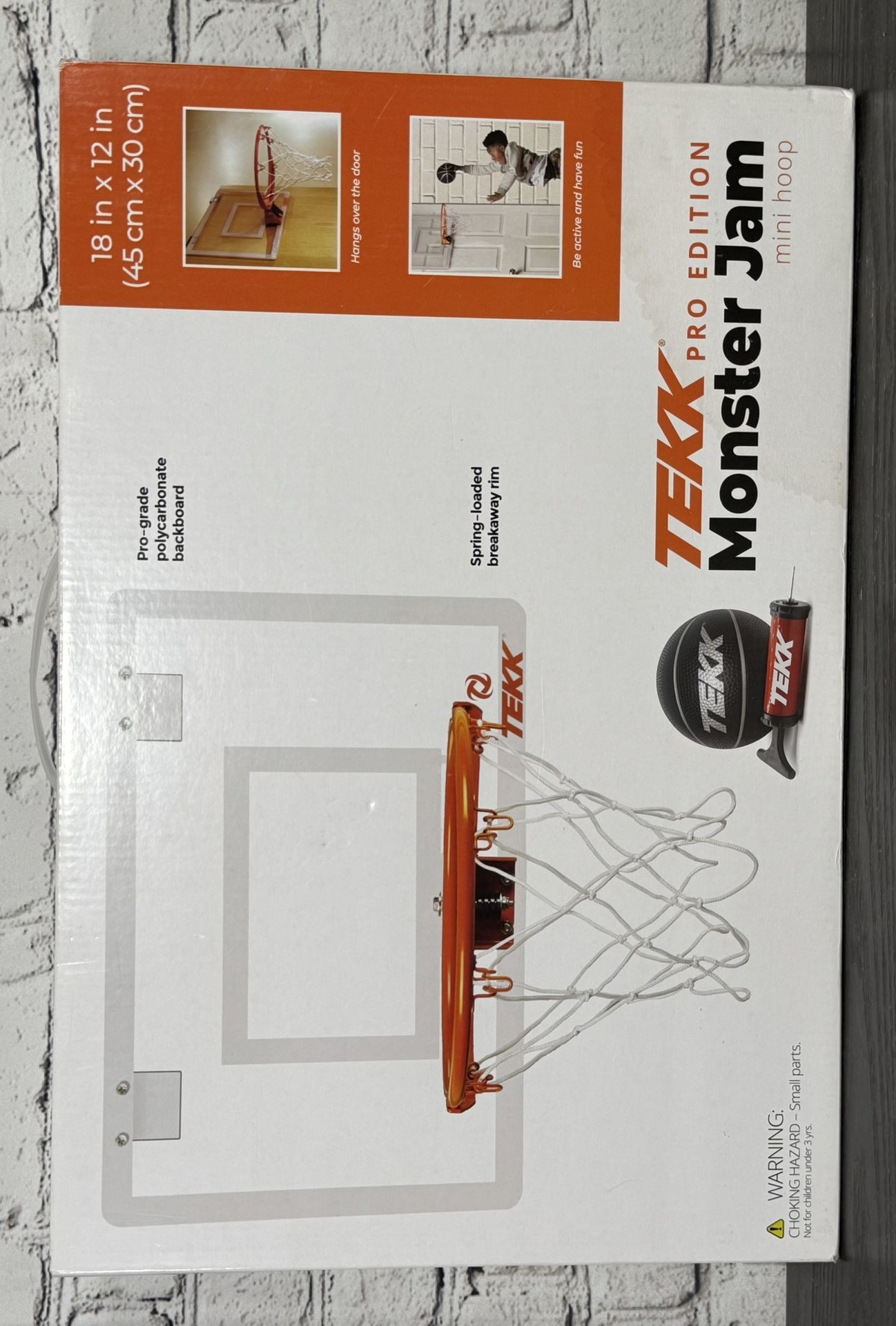 Tekk Pro Edition Monster Jam Mini Hoop