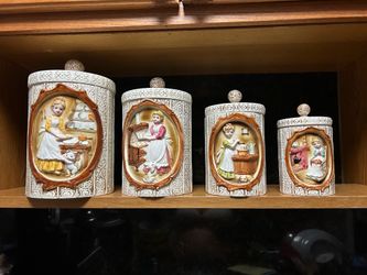 Juego para cocina antiguo