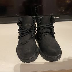 Black Timberland Toddler Boots