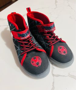 Spider-Man Across the Spider-Verse Kids High-Top Sneakers