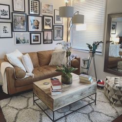 SVEN Leather Couch By ARTICLE