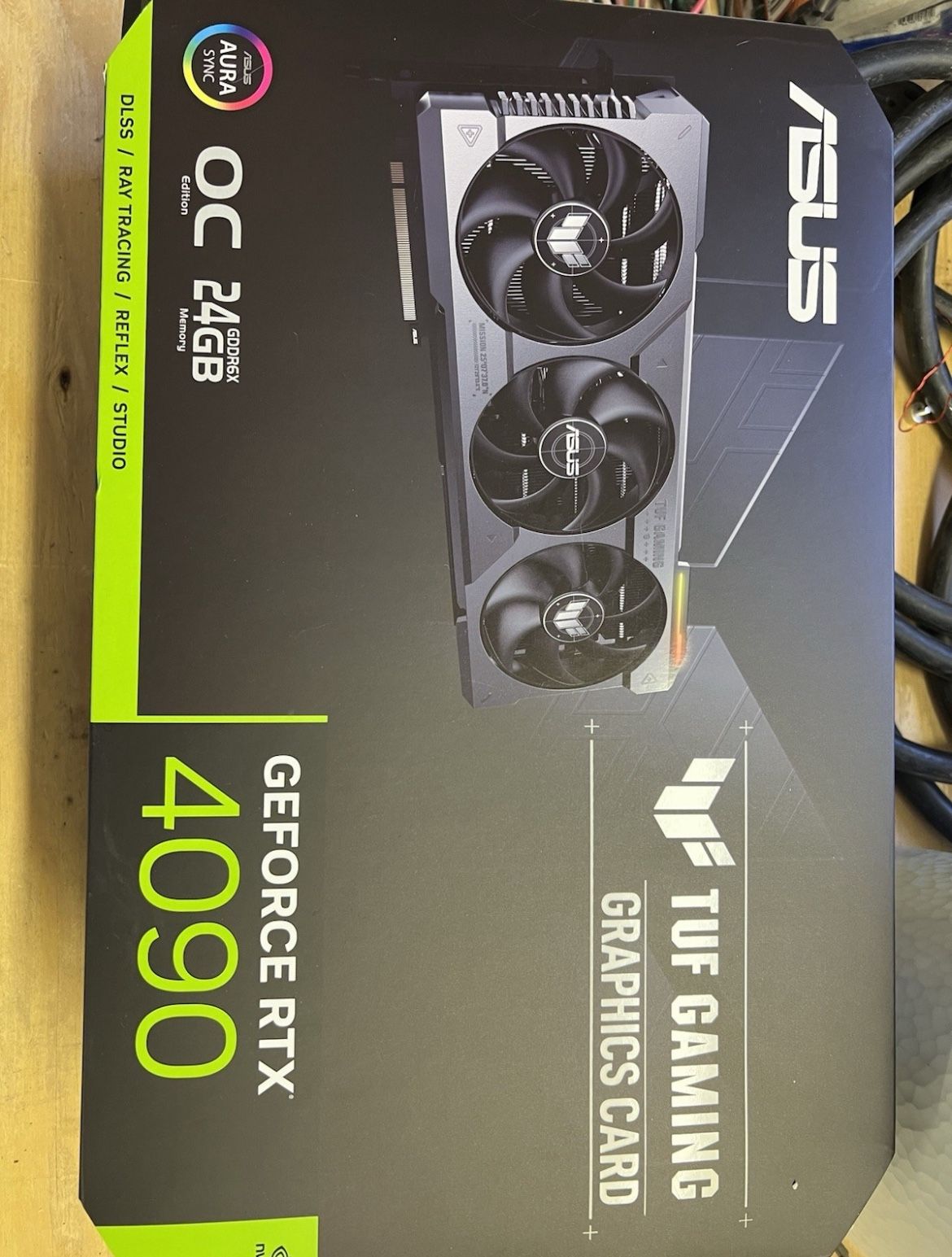 ASUS TUF Gaming GeForce RTX 4090 24GB GDDR6X Graphics Card GPU