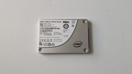 Intel 800GB DC S3610 SSD Enterprise SATA Solid State Drive 100% Health Proxmox TrueNAS ZFS