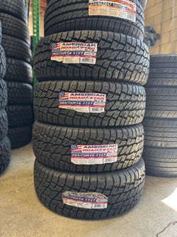 265/70R16 American All Terrain 4 Llantas nuevas i saladas y balanceadas