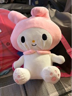 MY MELODY PLUSH BACKPACK