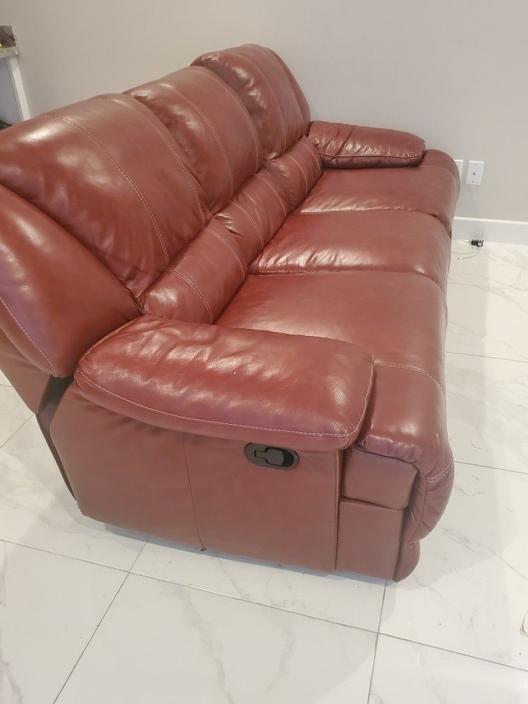 Leather Sofa