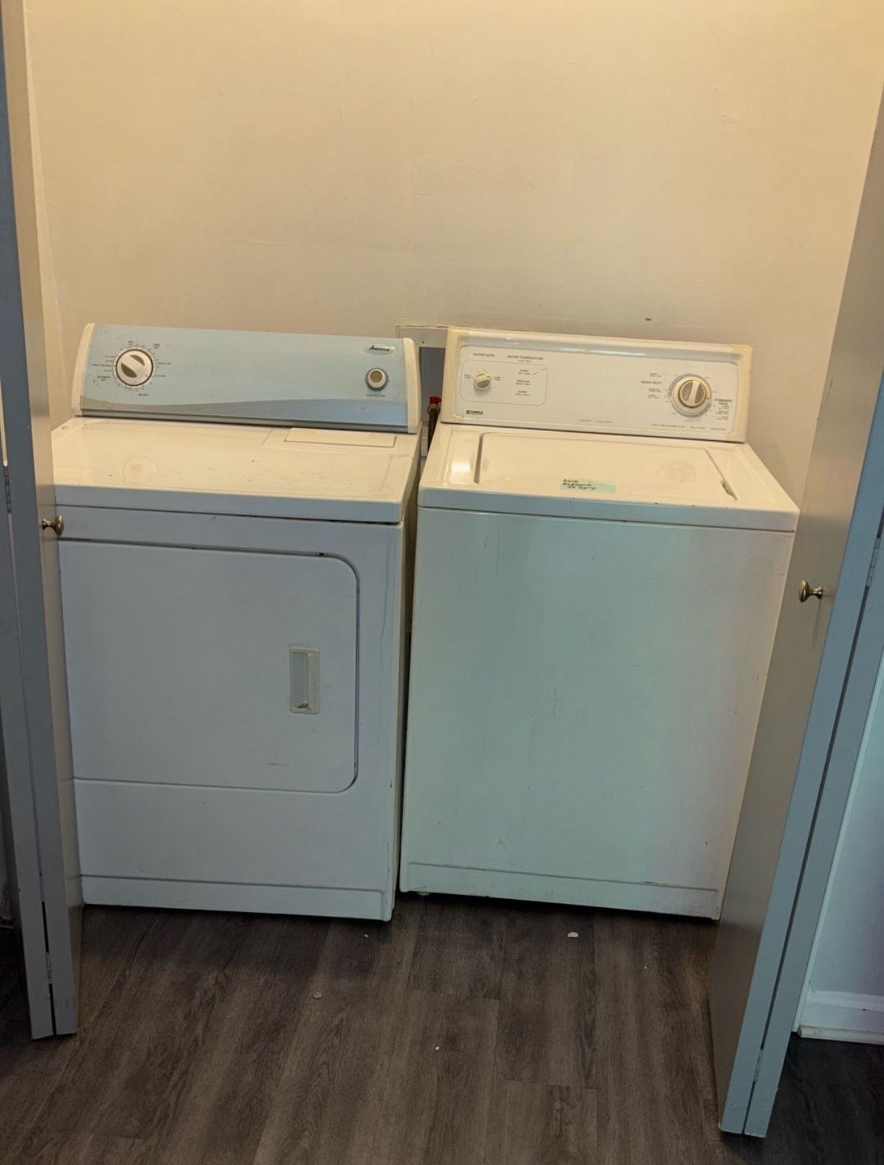 Washer And Dryer Work Perfect