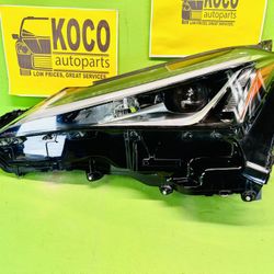 2019 - 2022 LEXUS UX200 UX250H LED HEADLIGHT LEFT LH DRIVER SIDE OEM GOOD CONDITIONS!!!!