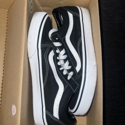 Black Vans 