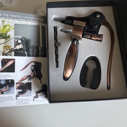 Wine accessory in box. New