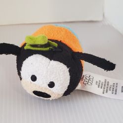 Disney Goofy Tsum Tsum 3" Mini  Plush Stackable Toy Stuffed Animal Dog