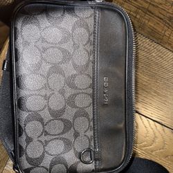 mens coach side bag