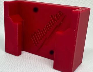 Milwaukee 3D Printed Battery Holder Mount
