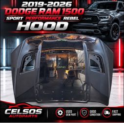 2019-2026 DODGE RAM 1500 SPORT PERFORMANCE REBEL HOOD