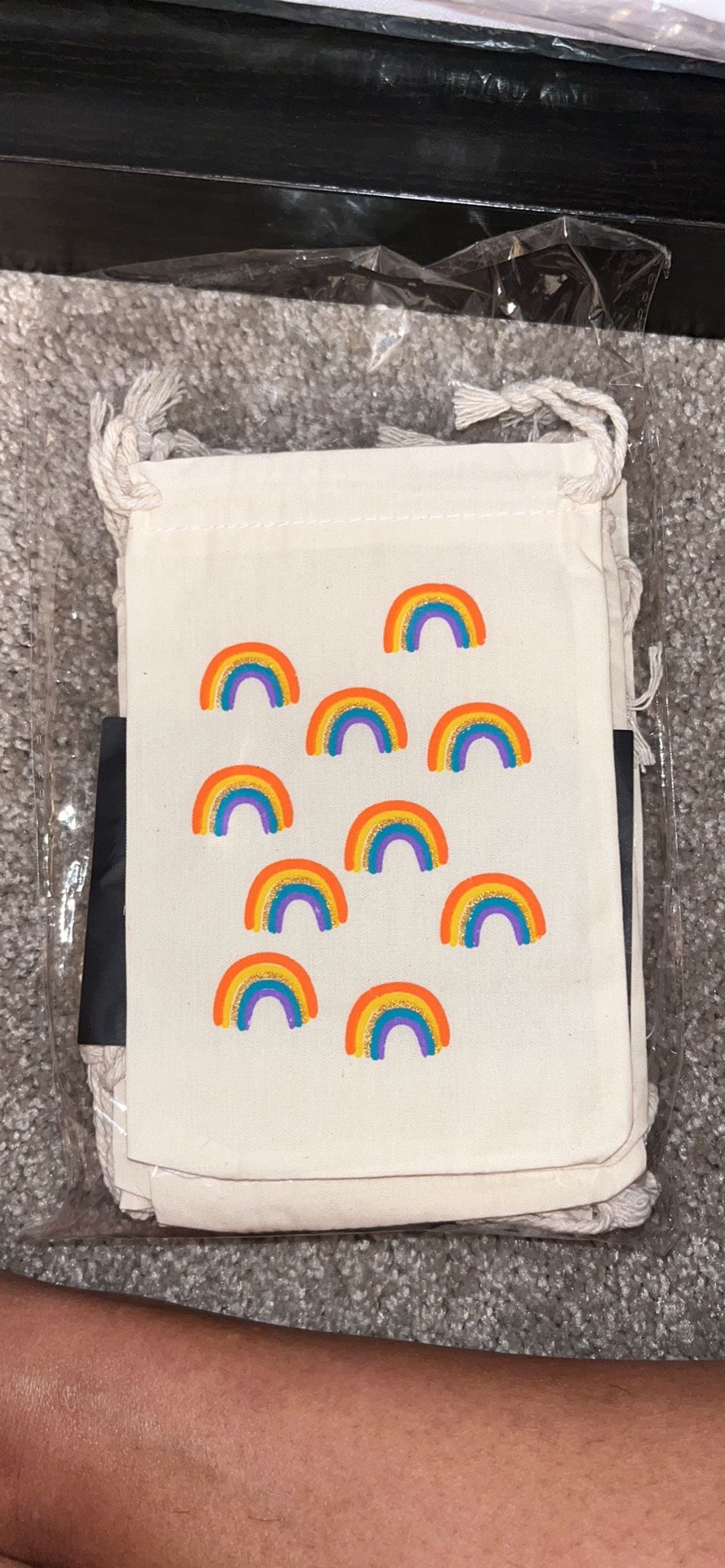 Rainbow Party Favor Bags / Birthday Party Decor