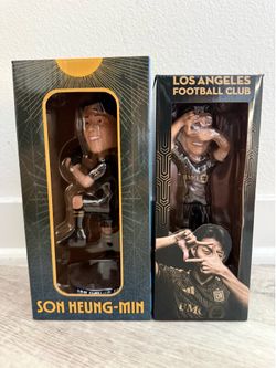 Son Heung-Min LAFC 7/22 & LA Dodgers 7/11 Combo Bobblehead 2026 SGA Lot Of 2 NEW