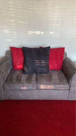 Loveseat and sofa