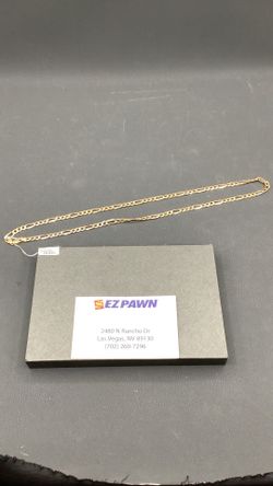 10kt Figaro Chain 