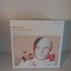 Evertone Omniglow LED Face & Neck + Microcurrent Therapy Mask (USED)