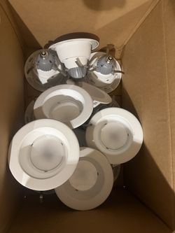 6” Reassessed Lights 12 LED Soft White CREE Paid $30 Each Selling All For $30 Didn’t Use