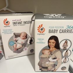 Ergo 360 and infant insert (grey)