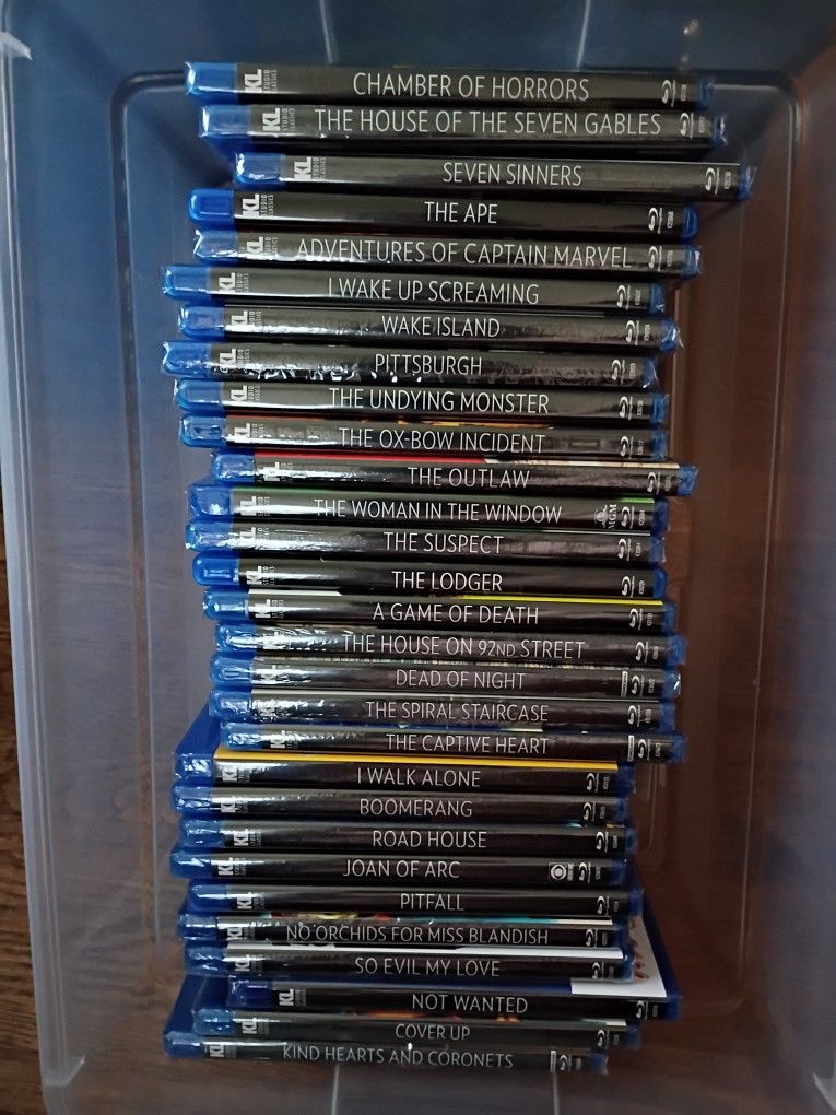 Kino Lorber Blue Ray Movies