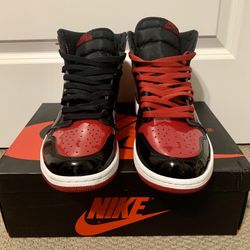 Air Jordan 1 high og patent bread