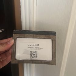 Coach Card Holder 