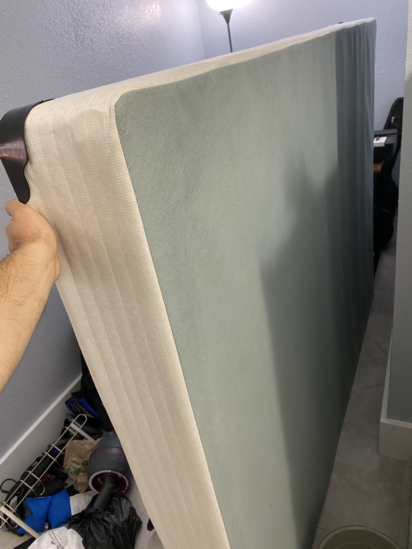 Box Spring with Bed Metal Frame 