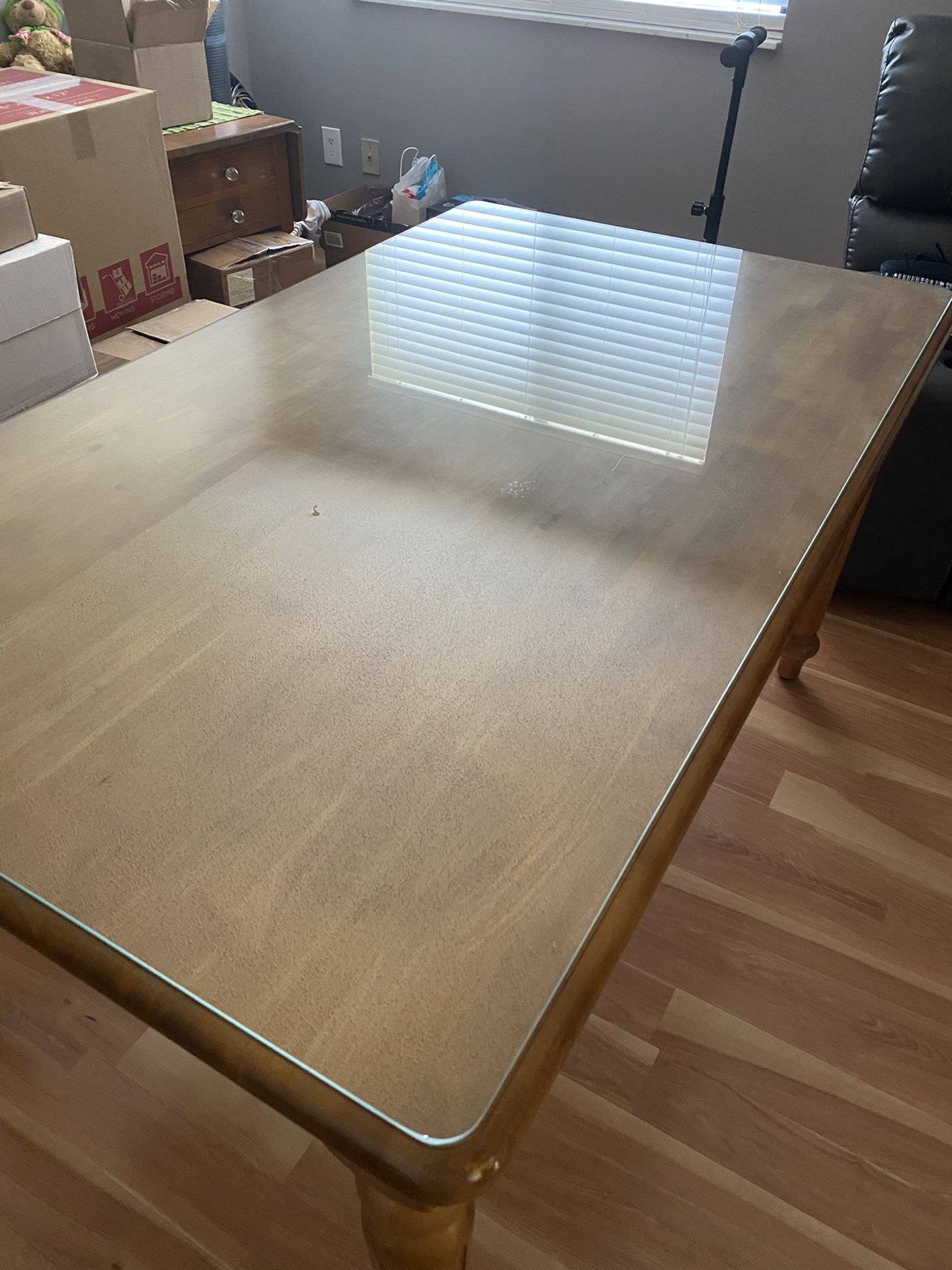 Solid Oak Office Desk, Project Table, Dining Table