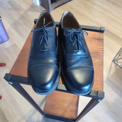 Men's Rockports Dress Shoes Size 11.5 Black Leather 