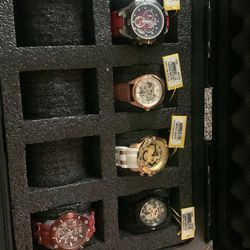Invicta watch collection (box included) open to offers