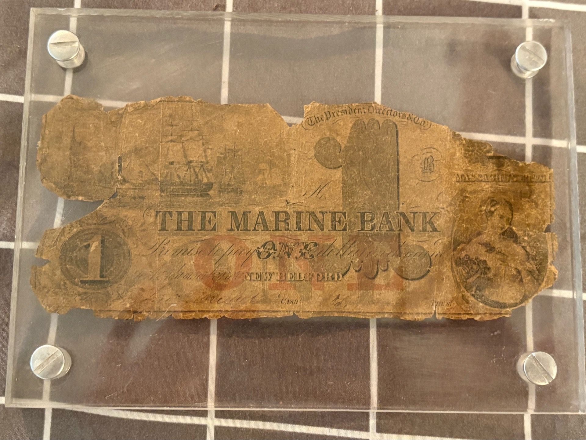 the marine bank note