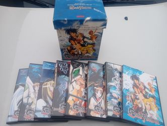 RARE Escaflowne Perfect Vision Numbered Limited Edition Box Set 8 DVDs. 