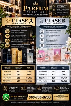 Wholesale and retail  parfums