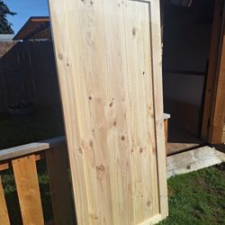 New Wood Barn Door-price Reduced