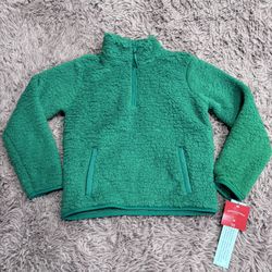 Kids Target Shop Green Sherpa Fleece Pullover 