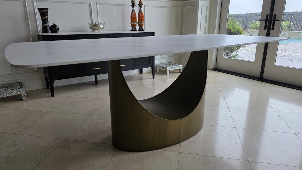 Rectangular Sintered Stone Dining Table 79inch