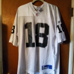 Raiders Moss Jersey Size Large
