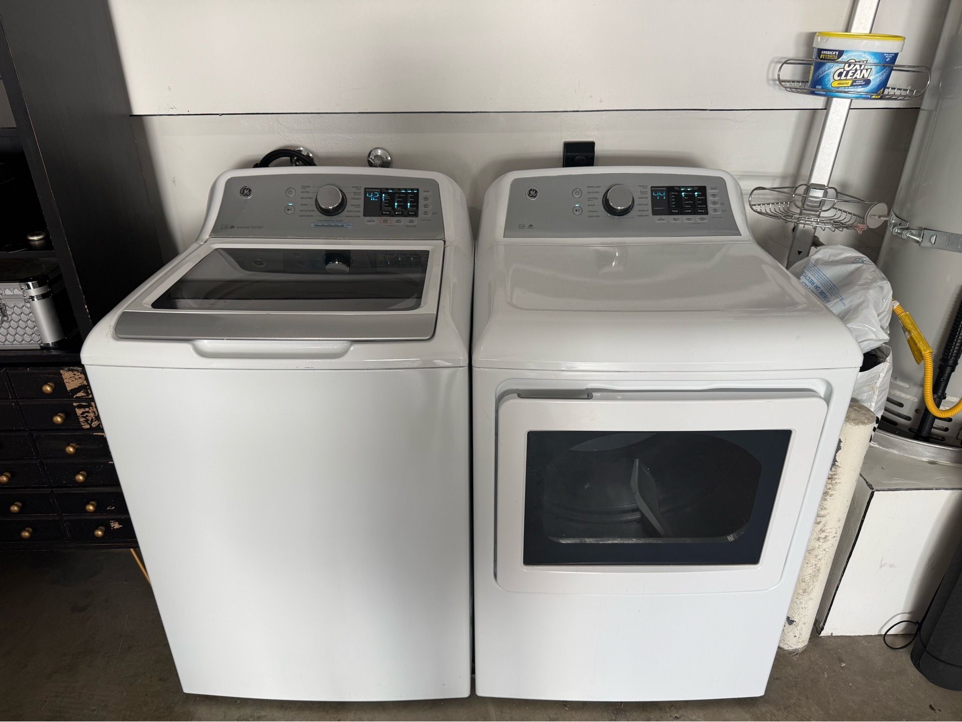 Washer and dryer