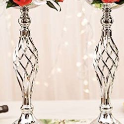 New Candle/flower Stands- Silver Or Gold