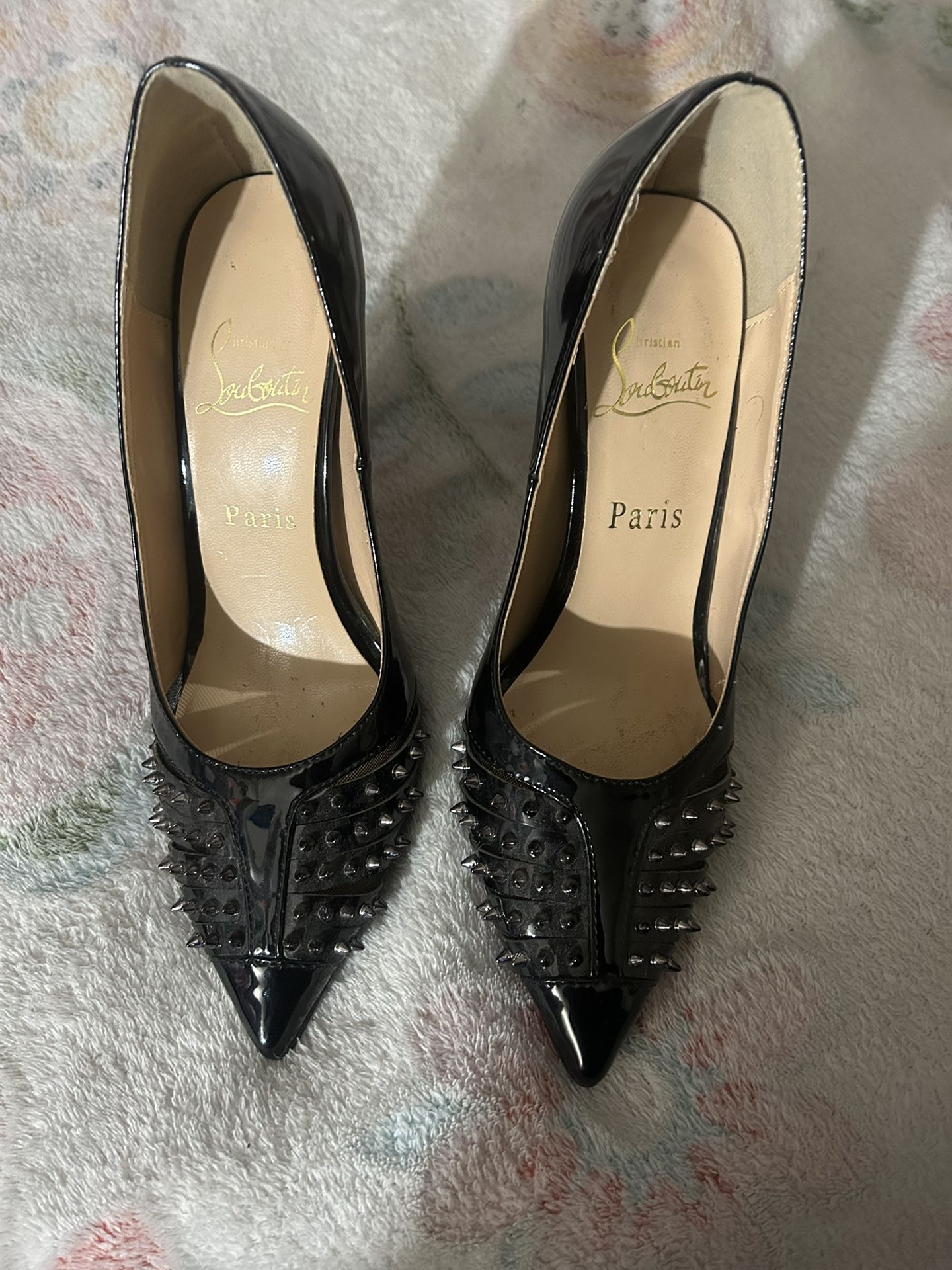 Christian Louboutin, Black Spike Heels