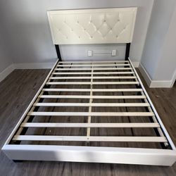 Queen  Size Bed Frame Only.  All New Furniture And Free Delivery Free Installation 