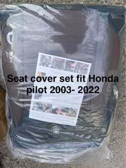 Set of seat covers cushion fit Honda pilot 2003 to 2022